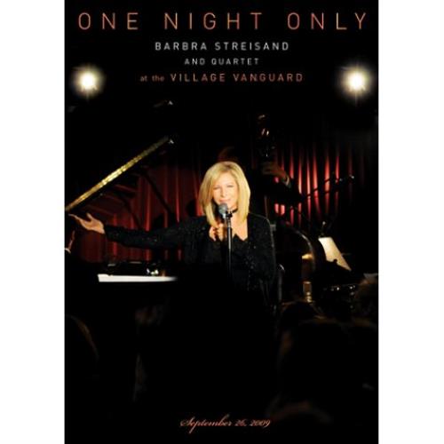 Barbra Streisand One Night Only DVD UK BARDDON505164