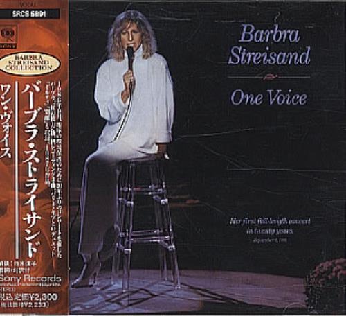 Barbra Streisand One Voice CD album (CDLP) Japanese BARCDON322328