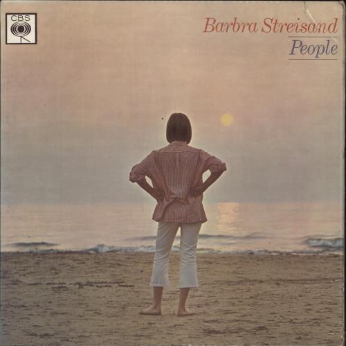Barbra Streisand People - 1st vinyl LP album (LP record) UK BARLPPE60624