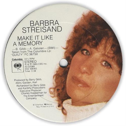 Barbra Streisand Promises - Picture Labels 12" vinyl single (12 inch record / Maxi-single) US BAR12PR158079