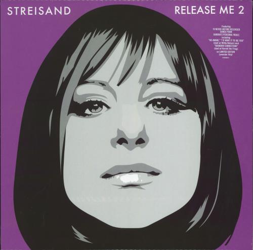 Barbra Streisand Release Me 2 - Lavender Vinyl - Sealed vinyl LP album (LP record) UK BARLPRE774631