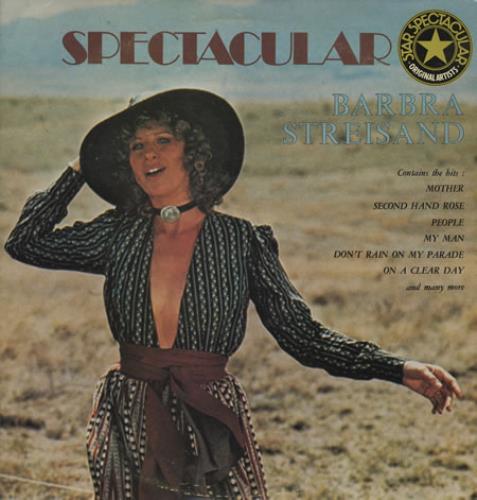 Barbra Streisand Spectacular vinyl LP album (LP record) South African BARLPSP401622