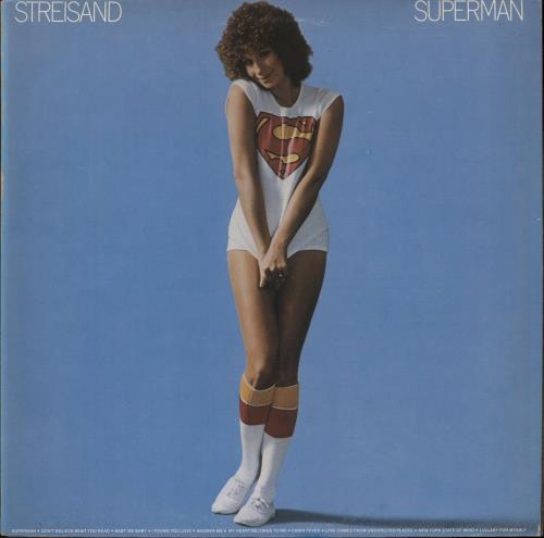 Barbra Streisand Superman vinyl LP album (LP record) Canadian BARLPSU889229