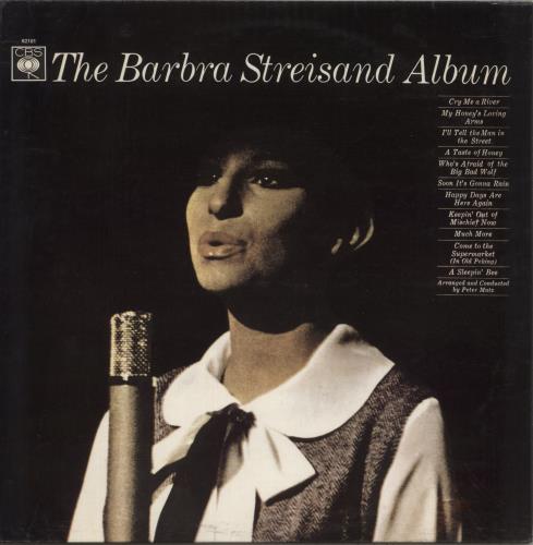 Barbra Streisand The Barbra Streisand Album vinyl LP album (LP record) UK BARLPTH622762