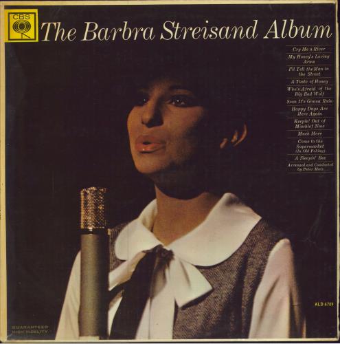 Barbra Streisand The Barbra Streisand Album vinyl LP album (LP record) South African BARLPTH783225