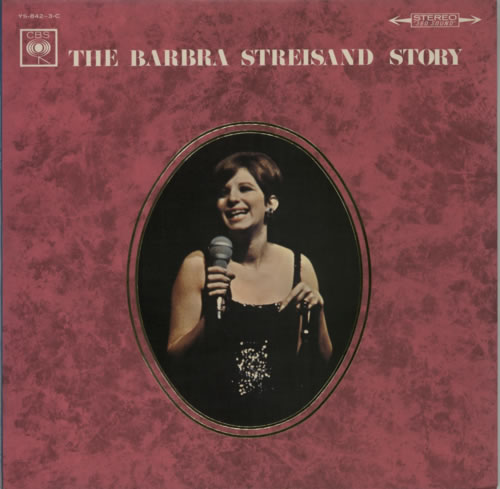Barbra Streisand The Barbra Streisand Story 2-LP vinyl record set (Double LP Album) Japanese BAR2LTH590727
