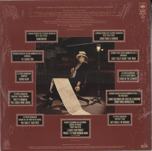 Barbra Streisand The Broadway Album - Sealed vinyl LP album (LP record) UK BARLPTH723256