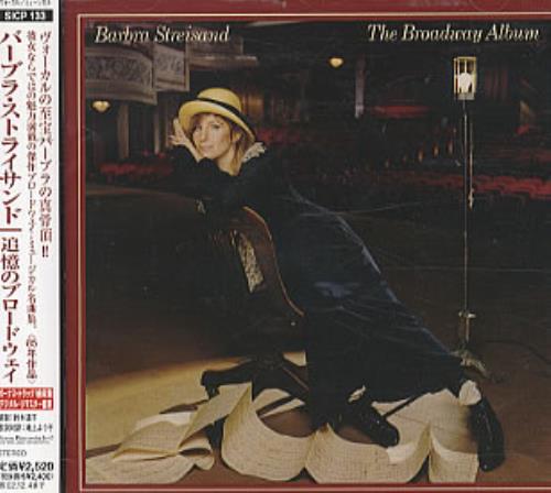 Barbra Streisand The Broadway Album CD album (CDLP) Japanese BARCDTH327444