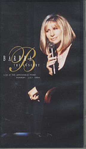 Barbra Streisand The Concert video (VHS or PAL or NTSC) UK BARVITH218045