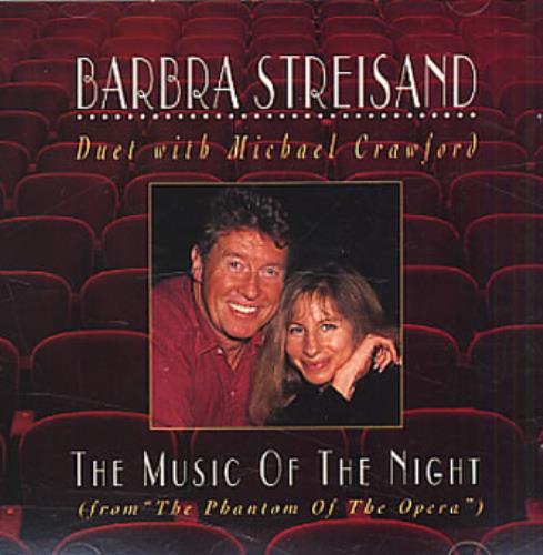Barbra Streisand The Music Of The Night CD single (CD5 / 5") US BARC5TH103545