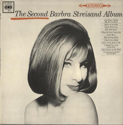 Barbra Streisand The Second Barbra Streisand Album vinyl LP album (LP record) UK BARLPTH351403