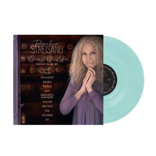 Barbra Streisand The Secret Of Life: Partners, Volume 2 - Aqua Vinyl - Sealed vinyl LP album (LP record) UK BARLPTH868123