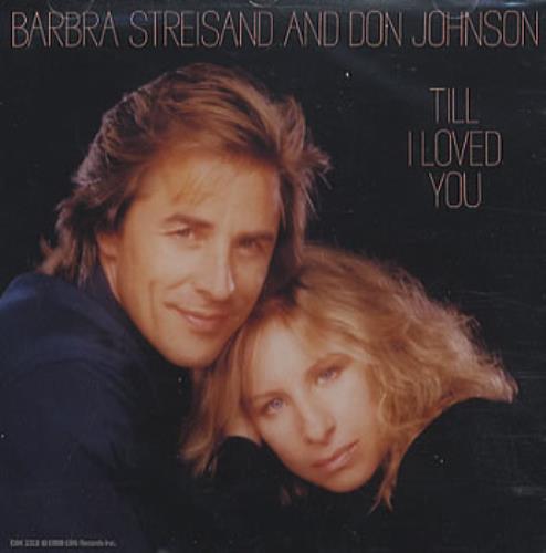 Barbra Streisand Till I Loved You CD single (CD5 / 5") US BARC5TI103645