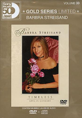 Barbra Streisand Timeless - Live In Concert 2-disc CD/DVD set Brazilian BAR2DTI285644