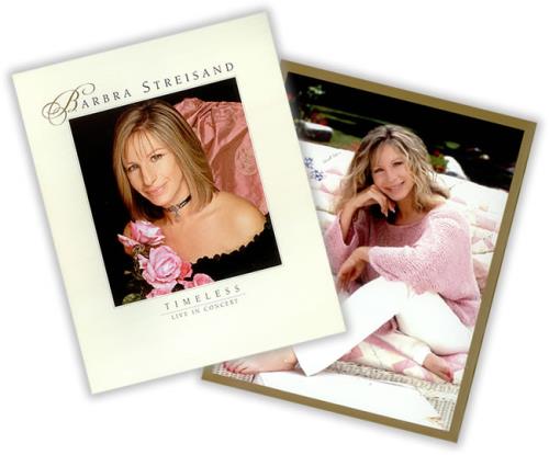 Barbra Streisand Timeless Live In Concert + Ticket Stub tour programme US BARTRTI427201