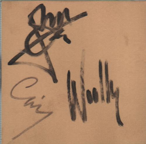 Barclay James Harvest Anonymous CDR - Autographed CD-R acetate UK BJHCRAN649582