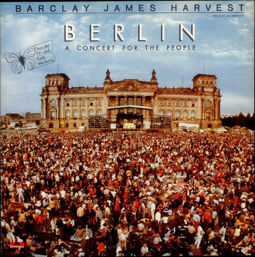 Barclay James Harvest Berlin - A Concert For The People vinyl LP album (LP record) Japanese BJHLPBE241669