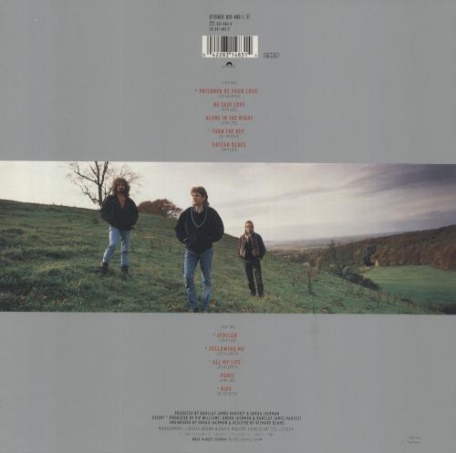 Barclay James Harvest Face To Face vinyl LP album (LP record) German BJHLPFA180460