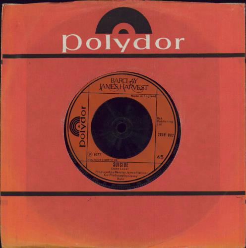 Barclay James Harvest Friend Of Mine 7" vinyl single (7 inch record / 45) UK BJH07FR772106