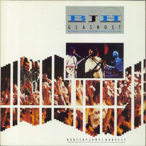 Barclay James Harvest Glasnost vinyl LP album (LP record) UK BJHLPGL150545