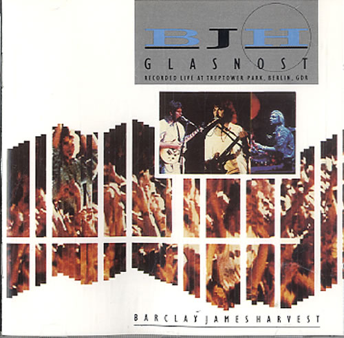 Barclay James Harvest Glasnost CD album (CDLP) UK BJHCDGL257055
