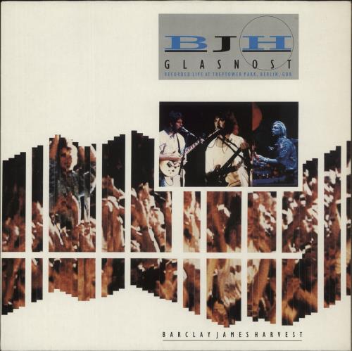 Barclay James Harvest Glasnost vinyl LP album (LP record) UK BJHLPGL882813