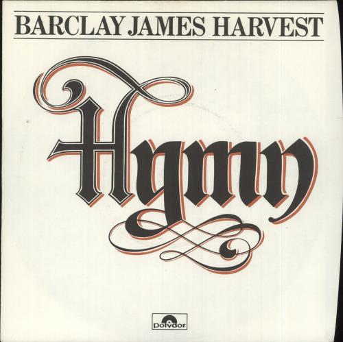 Barclay James Harvest Hymn 7" vinyl single (7 inch record / 45) UK BJH07HY128885