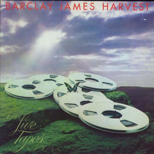 Barclay James Harvest Live Tapes 2-LP vinyl record set (Double LP Album) German BJH2LLI786255