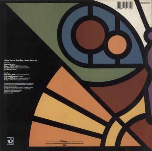 Barclay James Harvest Once Again vinyl LP album (LP record) UK BJHLPON647292