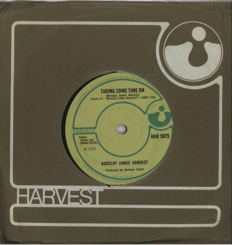 Barclay James Harvest Taking Some Time On 7" vinyl single (7 inch record / 45) UK BJH07TA683042
