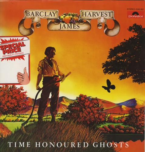 Barclay James Harvest Time Honoured Ghosts vinyl LP album (LP record) German BJHLPTI347332