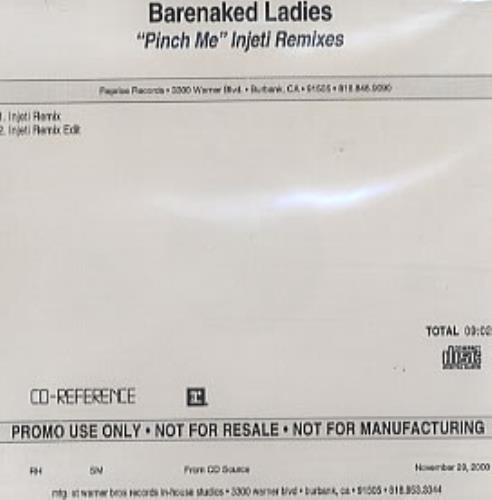 Barenaked Ladies Pinch Me CD-R acetate US BIECRPI271341
