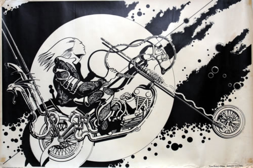 Barney Bubbles Prince Minsky's Chopper poster UK E4UPOPR588948