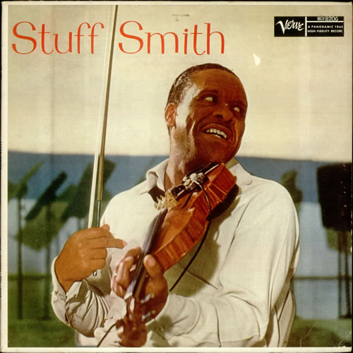 Barney Kessel Autographed 'Stuff Smith' LP vinyl LP album (LP record) US BC0LPAU533771