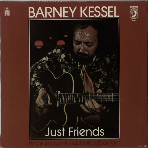 Barney Kessel Just Friends vinyl LP album (LP record) Spanish BC0LPJU633710