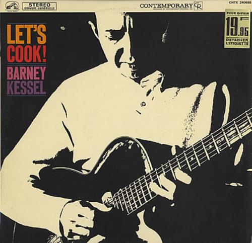 Barney Kessel Let's Cook! vinyl LP album (LP record) French BC0LPLE374074
