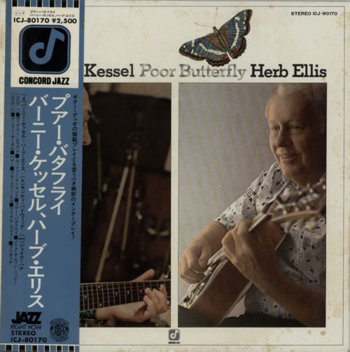 Barney Kessel Poor Butterfly vinyl LP album (LP record) Japanese BC0LPPO599961