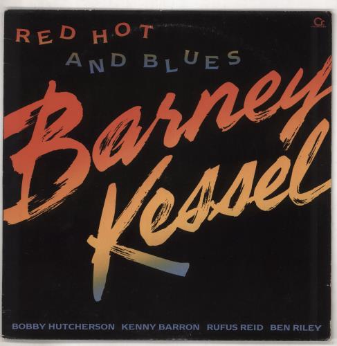 Barney Kessel Red Hot And Blues vinyl LP album (LP record) US BC0LPRE330040