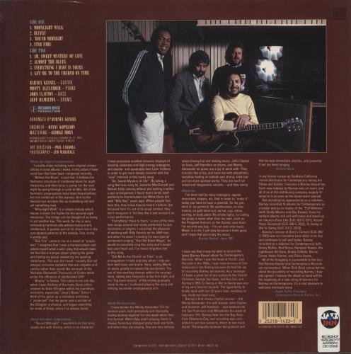 Barney Kessel Spontaneous Combustion vinyl LP album (LP record) US BC0LPSP565280