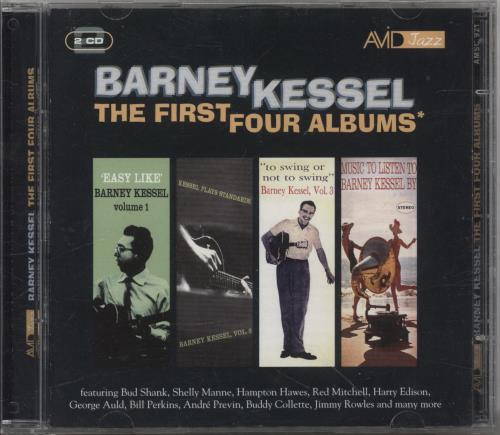 Barney Kessel The First Four Albums 2 CD album set (Double CD) UK BC02CTH863394