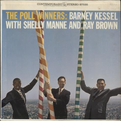 Barney Kessel The Poll Winners vinyl LP album (LP record) US BC0LPTH878502