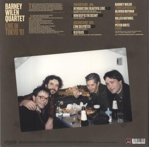 Barney Wilen Live In Tokyo '91 - 180gm vinyl LP album (LP record) UK BF8LPLI853523