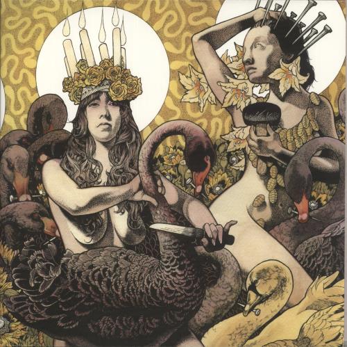 Baroness Yellow & Green 2-LP vinyl record set (Double LP Album) US QJS2LYE882979