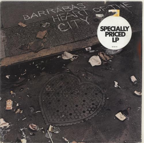 Barrabas Heart Of The City vinyl LP album (LP record) US BEQLPHE689122