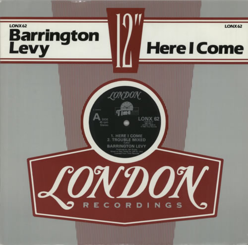 Barrington Levy Here I Come 12" vinyl single (12 inch record / Maxi-single) UK B0Q12HE605172