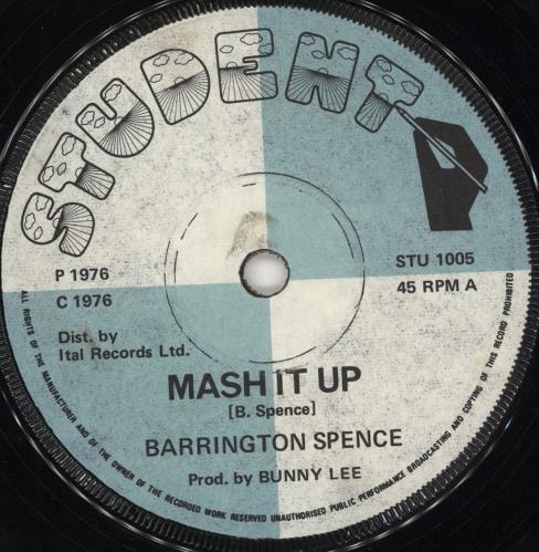 Barrington Spence Mash It Up 7" vinyl single (7 inch record / 45) UK B9307MA722090