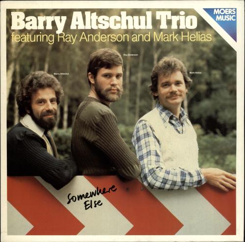 Barry Altschul Somewhere Else vinyl LP album (LP record) German Q14LPSO705360
