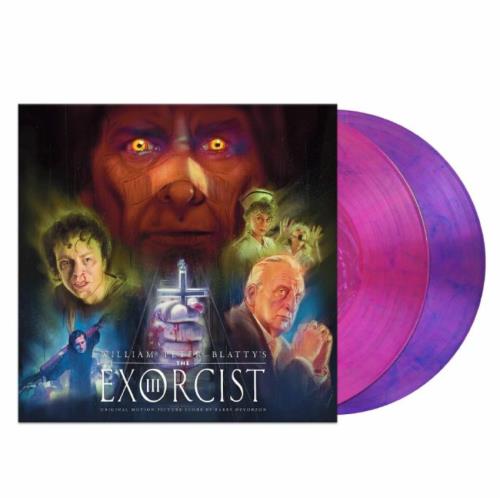 Barry De Vorzon The Exorcist III - Pink & Purple Smoke Vinyl - Sealed 2-LP vinyl record set (Double LP Album) US IG82LTH860241