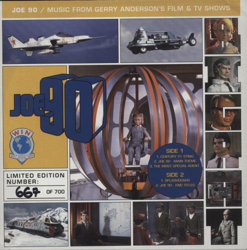 Barry Gray Joe 90 - Yellow Opaque Vinyl 7" vinyl single (7 inch record / 45) UK BZY07JO877070