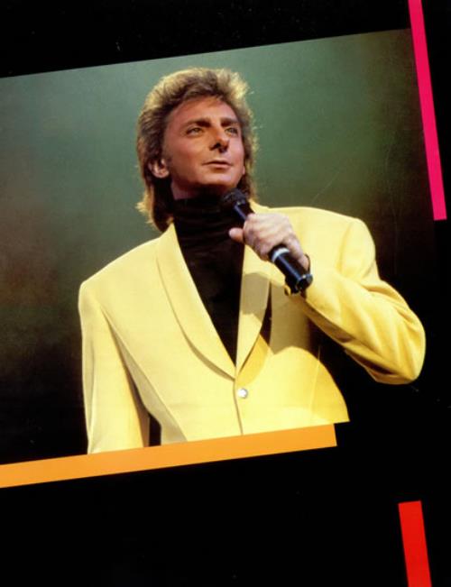 Barry Manilow Barry Manilow On Broadway tour programme US MNLTRBA498735